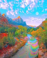 Beautiful Colorful Nature NEW Paint By Numbers