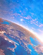 Earth Planet Paint By Numbers