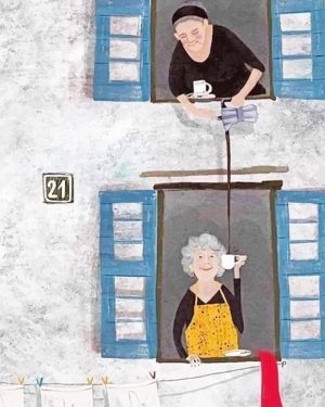 Beautiful Neighbors NEW Paint By Numbers