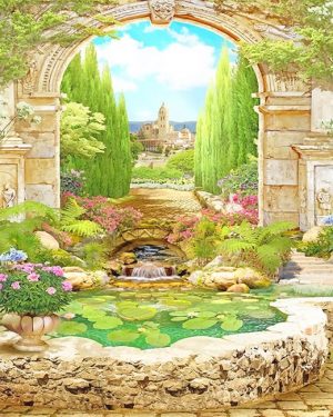 Ancient Garden Paint By Numbers