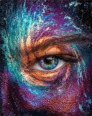 Galaxy Eye Paint By Numbers