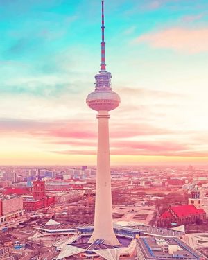 Berliner Fernsehturm Paint By Numbers