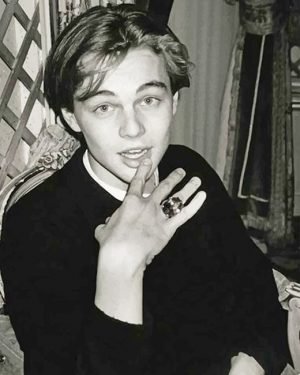 Black And White Leonardo DiCaprio Paint By Numbers