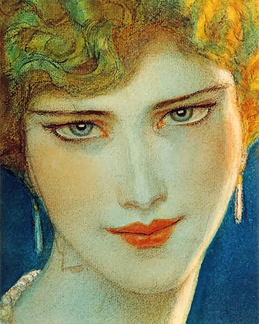 Wladyslaw T Benda Blonde Girl Paint By Numbers