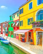 Burano Island Paint By Numbers