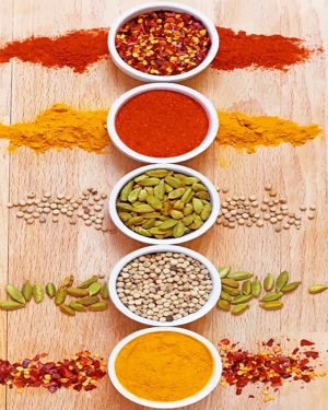 Food Condiments Paint By Numbers