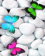 Colorful Butterflies Paint By Numbers