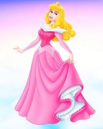 Disney Aurora Princess Paint By Numbers