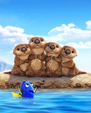 Finding Dory Paint By Numbers