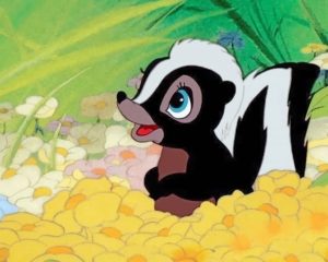 Flower Bambi Paint By Numbers