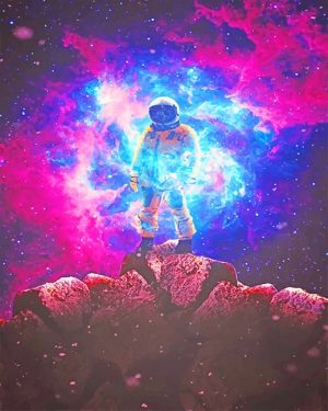 Galaxy Space Man NEW Paint By Numbers