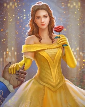Belle Princess Paint By Numbers