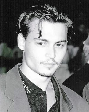 Young Johnny Depp Paint By Numbers
