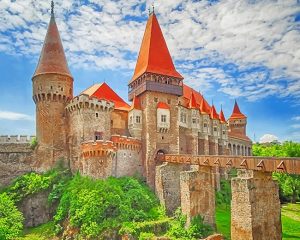 Hunyadi Castle Romania Paint By Numbers