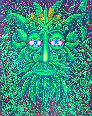 John Speaker Green Man NEW Paint By Numbers