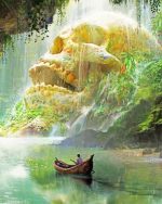 Skull Cave Paint By Numbers