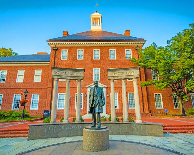 Lawyers Mall Maryland Paint By Numbers