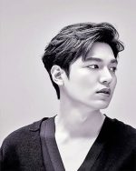 Lee Min Ho Black and White Paint By Numbers