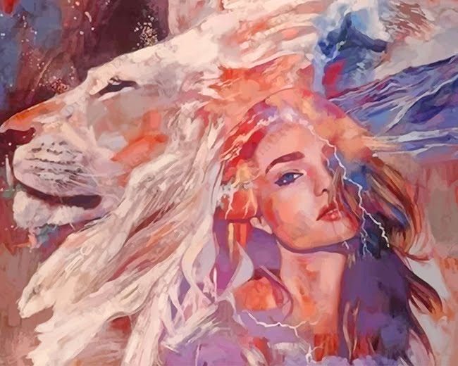 Leo Woman Paint By Numbers