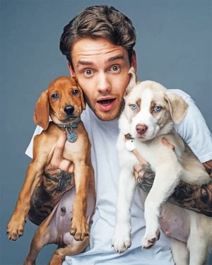 Liam Payne And His Pets NEW Paint By Numbers