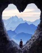 Lonely Man Heart Mountain NEW Paint By Numbers