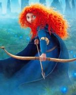 Merida Disney Princess Paint By Numbers