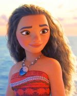 Princess Moana Paint By Numbers