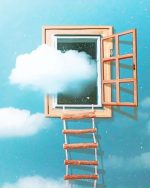 Paradise Window NEW Paint By Numbers