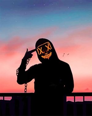 Purge Silhouette NEW Paint By Numbers