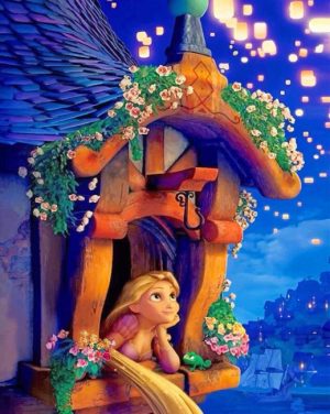 Rapunzel Tangled Paint By Numbers