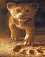 The Lion King Simba Paint By Numbers