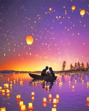 Date In Boat Paint By Numbers