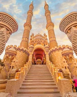 Sahaba Mosque Egypt Paint By Numbers