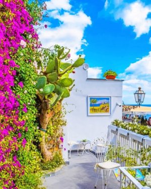 Santorini Beautiful View NEW Paint By Numbers