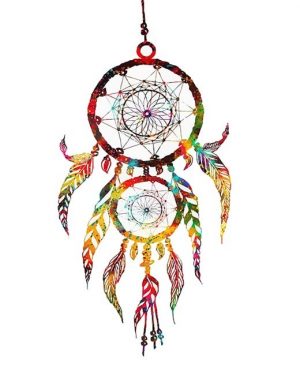 Colorful Dream Catcher Paint By Numbers