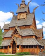 Scandinavian Heritage Park Paint By Numbers