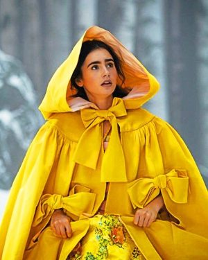 Lily Collins Paint By Numbers