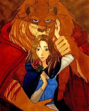 The Beauty And The Beast Paint By Numbers