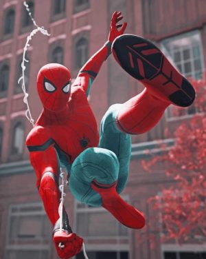 The Superhero Spider Man Paint By Numbers