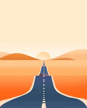 Unknown Road NEW Paint By Numbers