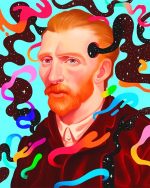 Illustration Van Gogh Paint By Numbers