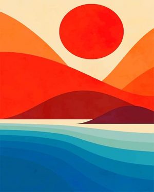 Visual Seaside Art NEW Paint By Numbers