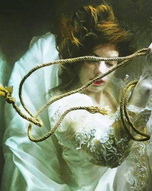 Woman Underwater Paint By Numbers
