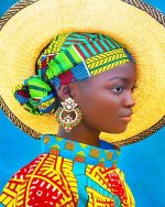 African Woman Colorful NEW Paint By Numbers