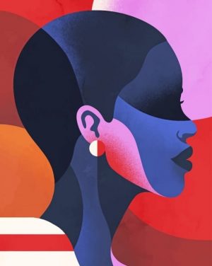 Afro Girl Art Paint By Numbers