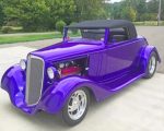 Classic Purple Chevrolet Paint By Numbers