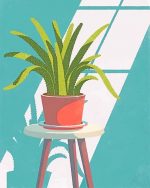 Succulent Plant Pot Paint By Numbers