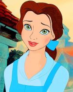 Belle Beauty And The Beast Paint By Numbers