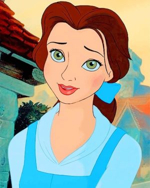 Belle Beauty And The Beast Paint By Numbers