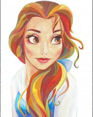 Belle Princess Paint By Numbers